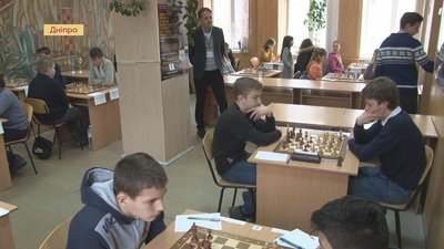 У Дніпрі стартував фінал чемпіонату України з шахів серед юнаків та дівчат (ВІДЕО)