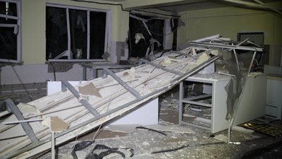 Атака РФ на Одесу 25 травня 2026 року, ДСНС, пошкоджена будівля