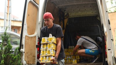 На Закарпаття доправили 2 400 кг дитячого харчування від НОК України