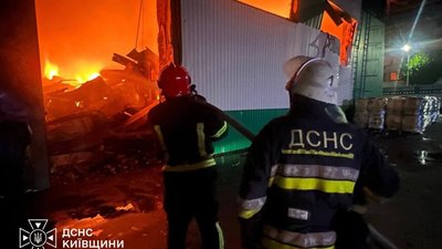 Пожежа, обстріл
