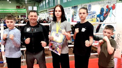 Черкаський "Вулкан" став першим на чемпіонаті України з кікбоксингу