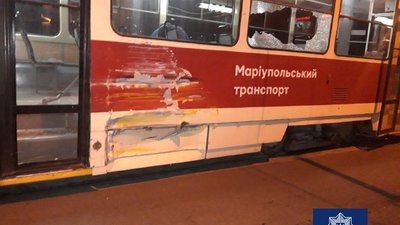 В Маріуполі зіткнулись автобус та трамвай, - поліція В Маріуполі зіткнулись автобус та трамвай, - поліція