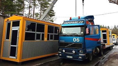 На пунктах пропуску "Ужгород" та "Лужанка" встановлять нові модульні конструкції На пунктах пропуску "Ужгород" та "Лужанка" встановлять нові модульні конструкції