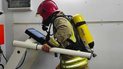 Тренування газодимозахисників: у Житомирі проводять навчання для тисячі рятувальників