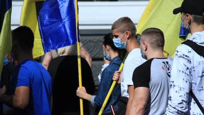 Акція на Банковій: в Одесі Нацкорпус влаштував мітинг на підтримку затриманого Тихона Шаврука Акція на Банковій: в Одесі Нацкорпус влаштував мітинг на підтримку затриманого Тихона Шаврука