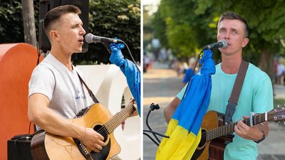 На шоломи, бронежилети та тепловізори: вуличний музикант з Рівного зібрав понад пів мільйона для ЗСУ