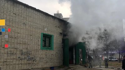 У Новояворівську на Львівщині горів склад на території центрального теплового пункту У Новояворівську на Львівщині горів склад на території центрального теплового пункту
