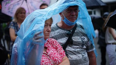 "Шукайте справжніх вбивць". Активісти пікетували МВС у п'яту річницю загибелі Шеремета