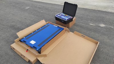 На Тернопільщині тестували нові ваги для зважування вантажівок На Тернопільщині тестували нові ваги для зважування вантажівок