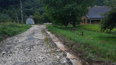 Жителі громади на Тернопільщині будуть самі облаштовувати водовідведення на дорогах