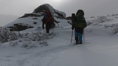 28 кілометрів за 5 днів: одесити повернулися з зимового походу горами 28 кілометрів за 5 днів: одесити повернулися з зимового походу горами