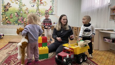 Херсон діти кімната пункт незламності Херсон діти кімната пункт незламності