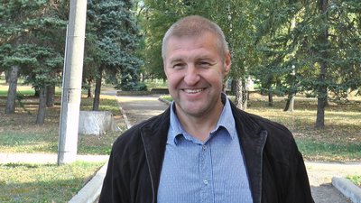 Староста Олексієво-Дружківки на Донеччині Максим Загумьонний Староста Олексієво-Дружківки на Донеччині Максим Загумьонний