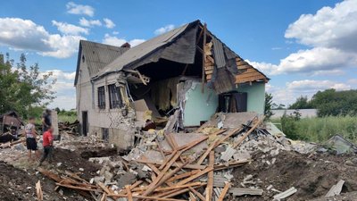 26 російських снарядів влучили у житловий сектор Донеччини минулої доби