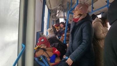 У Чернівцях за два тижні безкоштовний автобус, який їде на Порубне, перевіз майже 4 тис людей