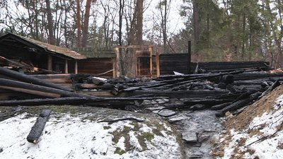 Будівля після пожежі Будівля після пожежі