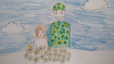 Діти для ЗСУ – на Житомирщині діти малювали малюнки та виготовляли обереги Діти для ЗСУ – на Житомирщині діти малювали малюнки та виготовляли обереги