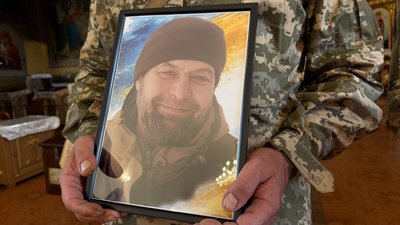 Портрет загиблого військового Андрія Долинського, Хмельницький, 29 вересня 2026 року 