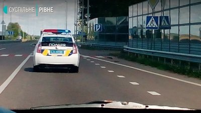 Ледь не збив копа, ображав Україну: подробиці погоні за п'яним білорусом на Рівненщині
