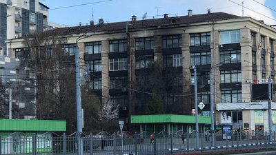 У центрі Харкові горіла прибудова до кафе