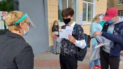 У Сумах абітурієнти складали ЗНО з іноземних мов