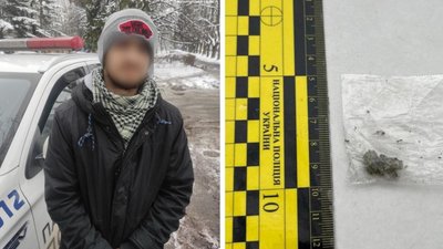 Мав ознаки наркотичного сп'яніння. На Закарпатті затримали водія з наркотичними речовинами у кишені