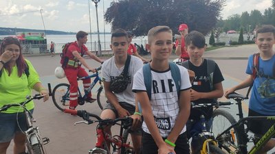 У Тернополі вперше під час карантину організували групову велопрогулянку