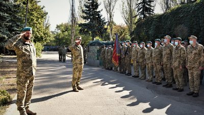 Річницю створення Одеської бригади морської піхоти бійці зустріли у зоні проведення ООС