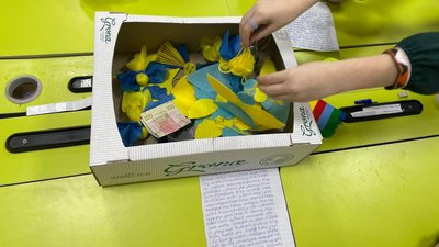 Школярі з Вінниччини виготовили янголів для українських захисників Школярі з Вінниччини виготовили янголів для українських захисників