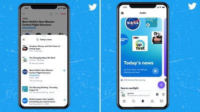 Twitter офіційно додає подкасти на свою платформу Twitter офіційно додає подкасти на свою платформу