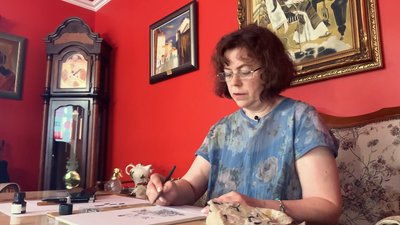 Пише дитячі книги та створює ілюстрації до них. Тереза Проць. СУСПІЛЬНЕ | ЛЮДИ