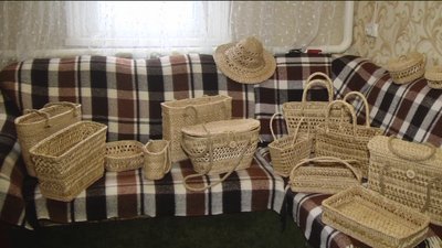 Екзклюзивні вироби із рогози майстриня із Вінниччини Екзклюзивні вироби із рогози майстриня із Вінниччини