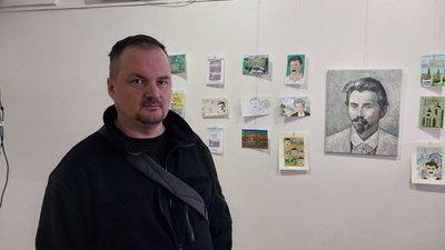У Сумах відкрили виставку до 150-річчя автора українського герба Василя Кричевського У Сумах відкрили виставку до 150-річчя автора українського герба Василя Кричевського