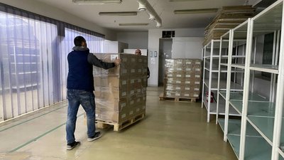 На Волинь привезли гуманітарний медичний вантаж з Польщі