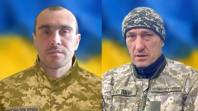 Приходько, Маковецький, які повернулися з російського полону 24 квітня 2026 року