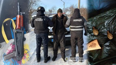 На Чернігівщині затримали підозрюваного у торгівлі зброєю