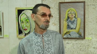 "Це все моя родина": у Миколаєві відкрили персональну художню виставку ветерана АТО "Це все моя родина": у Миколаєві відкрили персональну художню виставку ветерана АТО