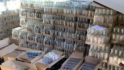 На Херсонщині ліквідовано масштабний канал збуту контрафактної продукції з території ООС