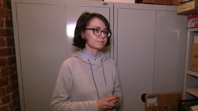 Керівниця міського медіаархіву Анастасія Холявка Керівниця міського медіаархіву Анастасія Холявка