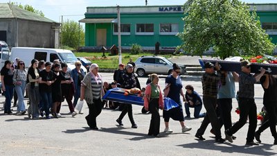 На Кіровоградщині попрощалися з загиблим захисником Павлом Кошульком