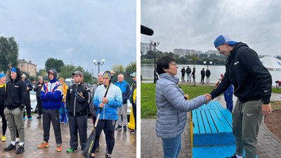 Змагаються і здають кров на донорство — в Умані проходить чемпіонат з веслування Змагаються і здають кров на донорство — в Умані проходить чемпіонат з веслування