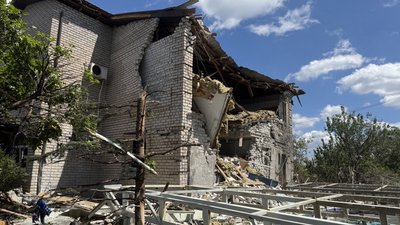 обстріл, Кривий Ріг, шахед влучив у будинок
