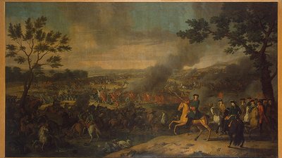 "Полтавська баталія" Луї Каравак, 1718 "Полтавська баталія" Луї Каравак, 1718