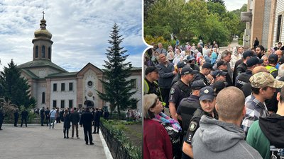 У Свято-Троїцькому храмі після рішення суду відбулися сутички між вірянами УПЦ та ПЦУ