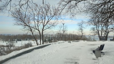 Сніг у Черкасах