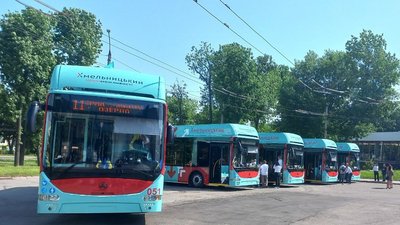 Тролейбуси у Хмельницькому