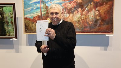 У Тернополі відкрили виставку картин художника Олега Приходька, 19 грудня 2025 року