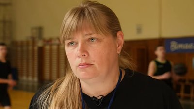У Харкові провели перше тренування з баскетболу в умовах війни У Харкові провели перше тренування з баскетболу в умовах війни