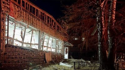 дрон, шахед, удар по Синельниковому