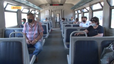 На Дніпропетровщині частково відновили рух приміського електротранспорту На Дніпропетровщині частково відновили рух приміського електротранспорту